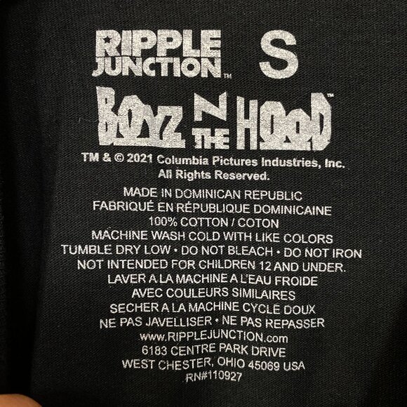 Boyz In The Hood It Ain't No Fairytale Movie Poster T-Shirt Small - Picture 4 of 4